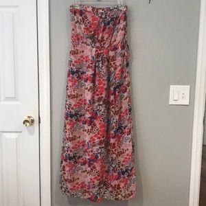 GAP Strapless Maxi Dress